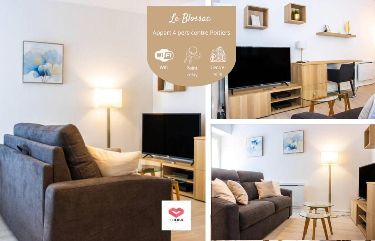 Le Blossac - Charmant T1Bis Entierement Neuf ! Poitiers Exteriör bild
